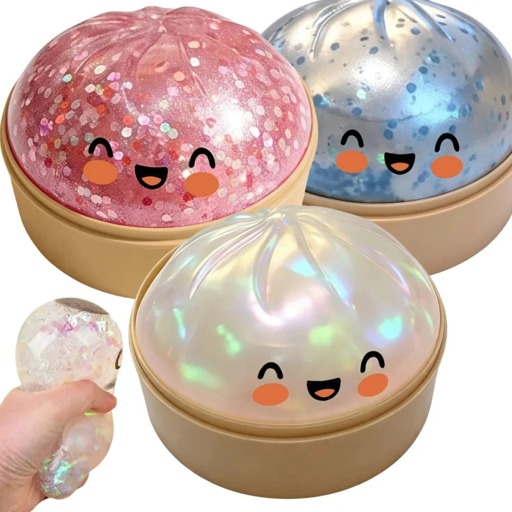 Steamed Bun Stress Toy
