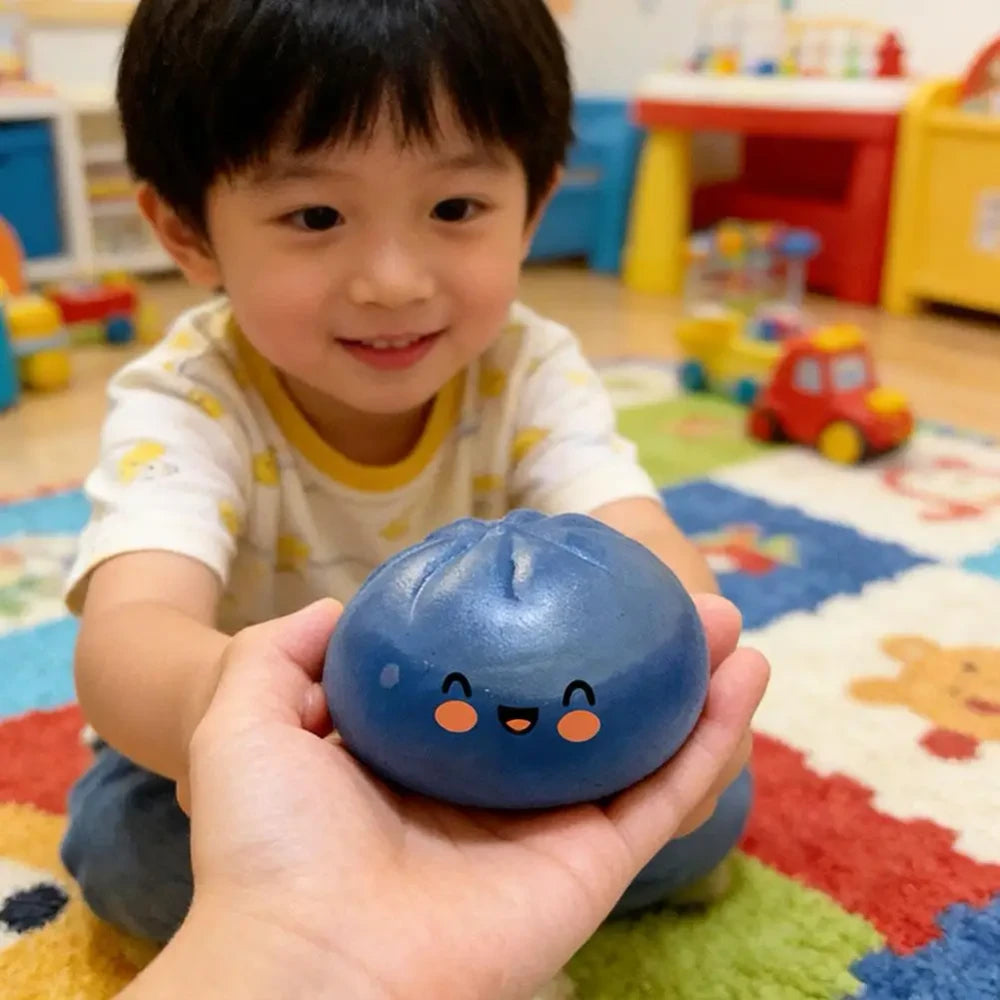Steamed Bun Stress Toy