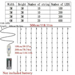 USB LED Curtain Fairy Lights