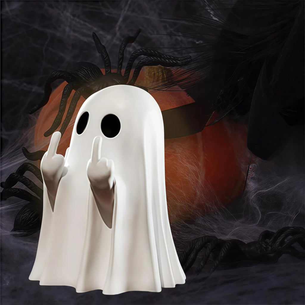 Funny Middle Finger Ghost-Halloween Decor