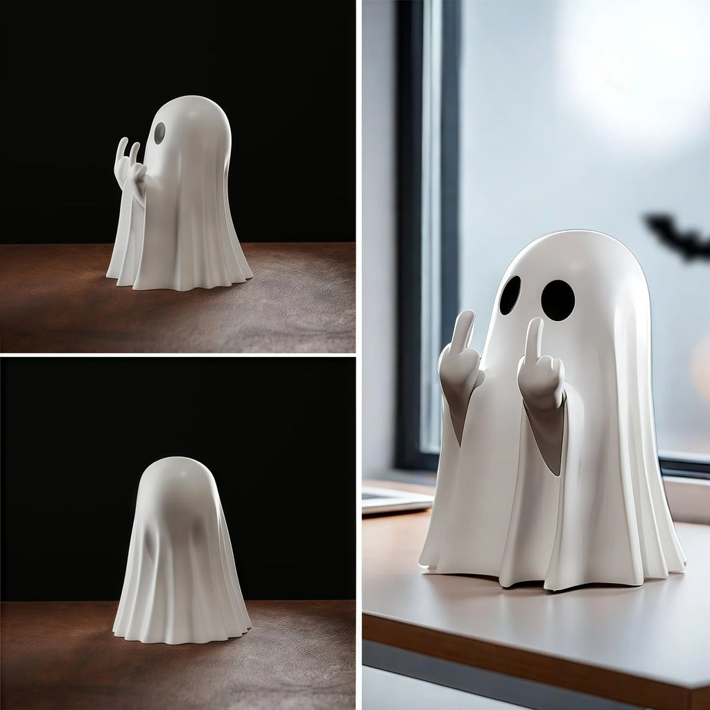 Funny Middle Finger Ghost-Halloween Decor