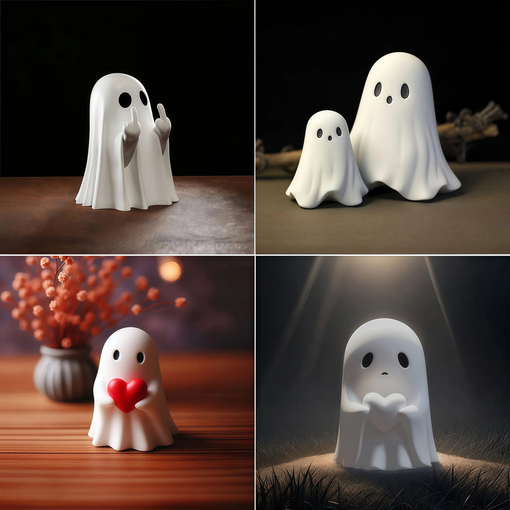 Funny Middle Finger Ghost-Halloween Decor